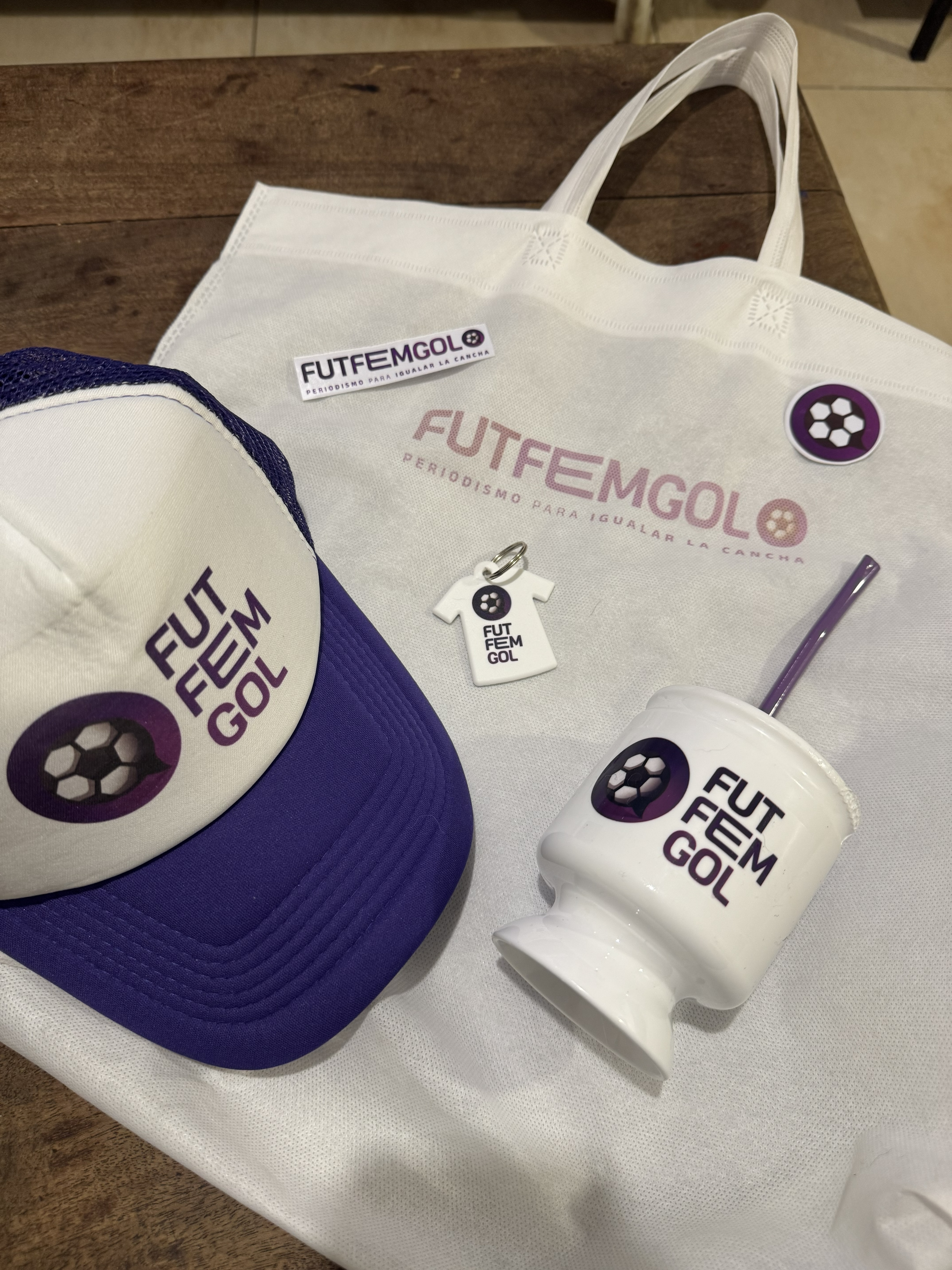 Kit de FutFemGol incluido en la suscripción Palco