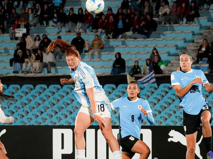Annika Paz tuvo el debut soñado en la Selección argentina. (Foto: AFA)