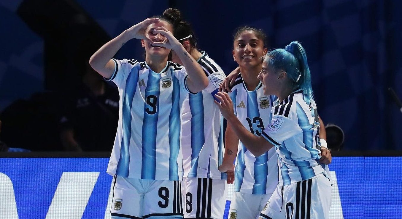 Argentina debutó con una goleada en el primer Mundial Femenino de Futsal de la historia