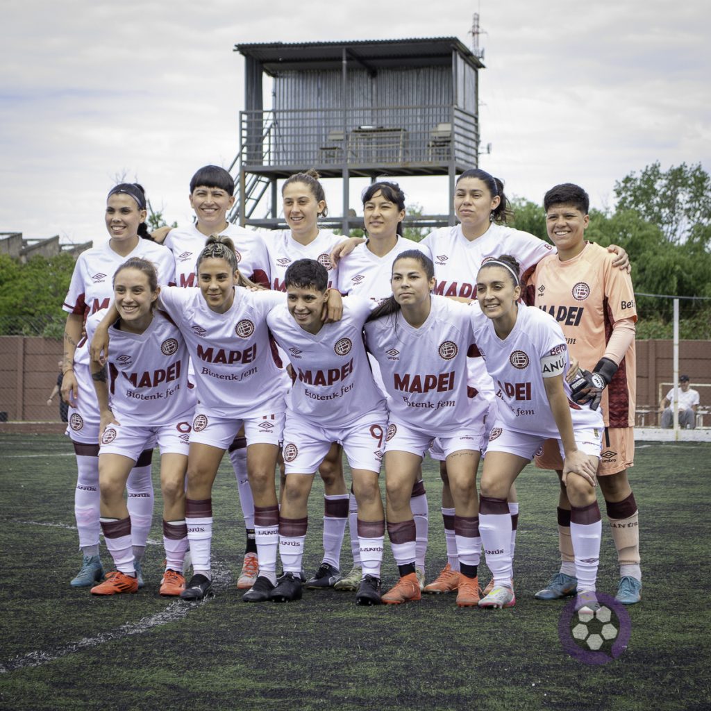 Lanús goleó en la semifinal del ascenso y quiere volver a primera. (Foto: Juane Cannataro para FutFemGol)